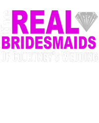 The Real Bridesmaids Of Personalize Wedding Custom  High Crown Mesh Back Trucker Hat