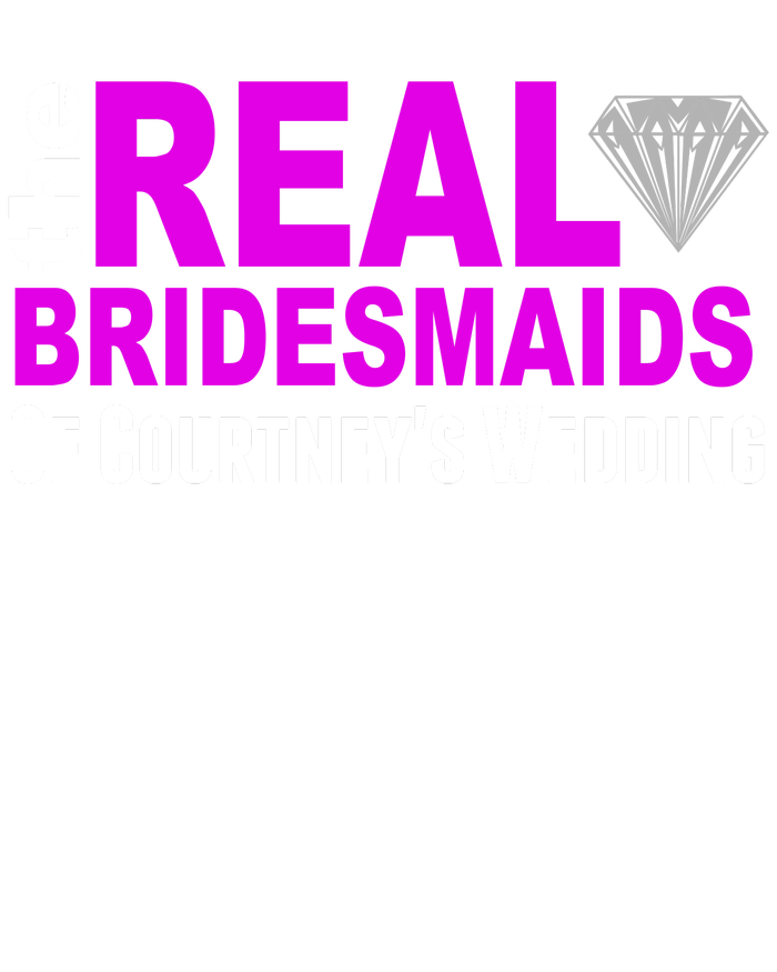 The Real Bridesmaids Of Personalize Wedding Custom  High Crown Mesh Back Trucker Hat