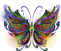 Trippy Variegated Butterfly T-Shirt