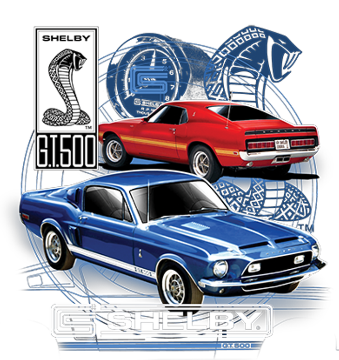 Ford Mustang Shirt Shelby GT500 Premium T-Shirt