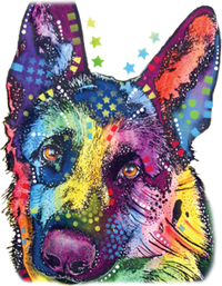 German Shepherd Dean Russo Women's T-Shirt