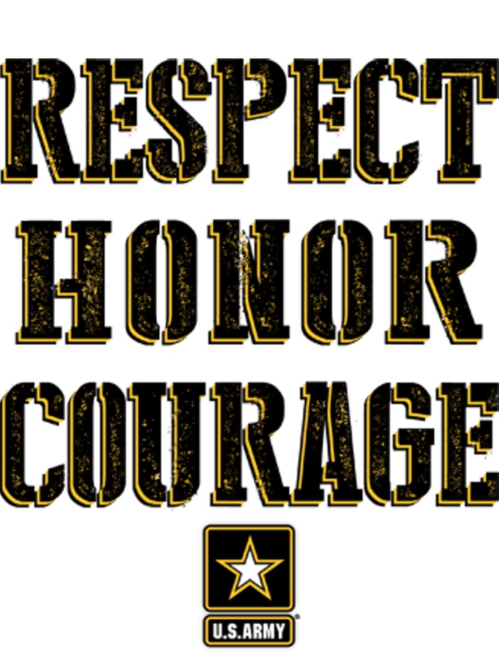 U.S. Army Respect Honor Courage Long Sleeve Shirt