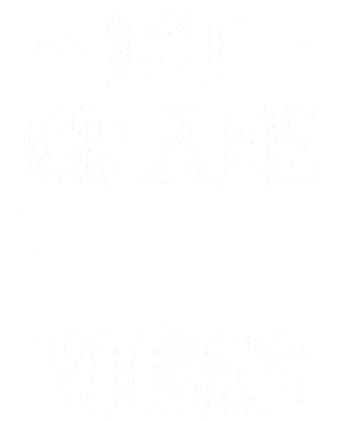 1st Grade Vibes Women's Tri-Blend 3/4-Sleeve Raglan Shirt