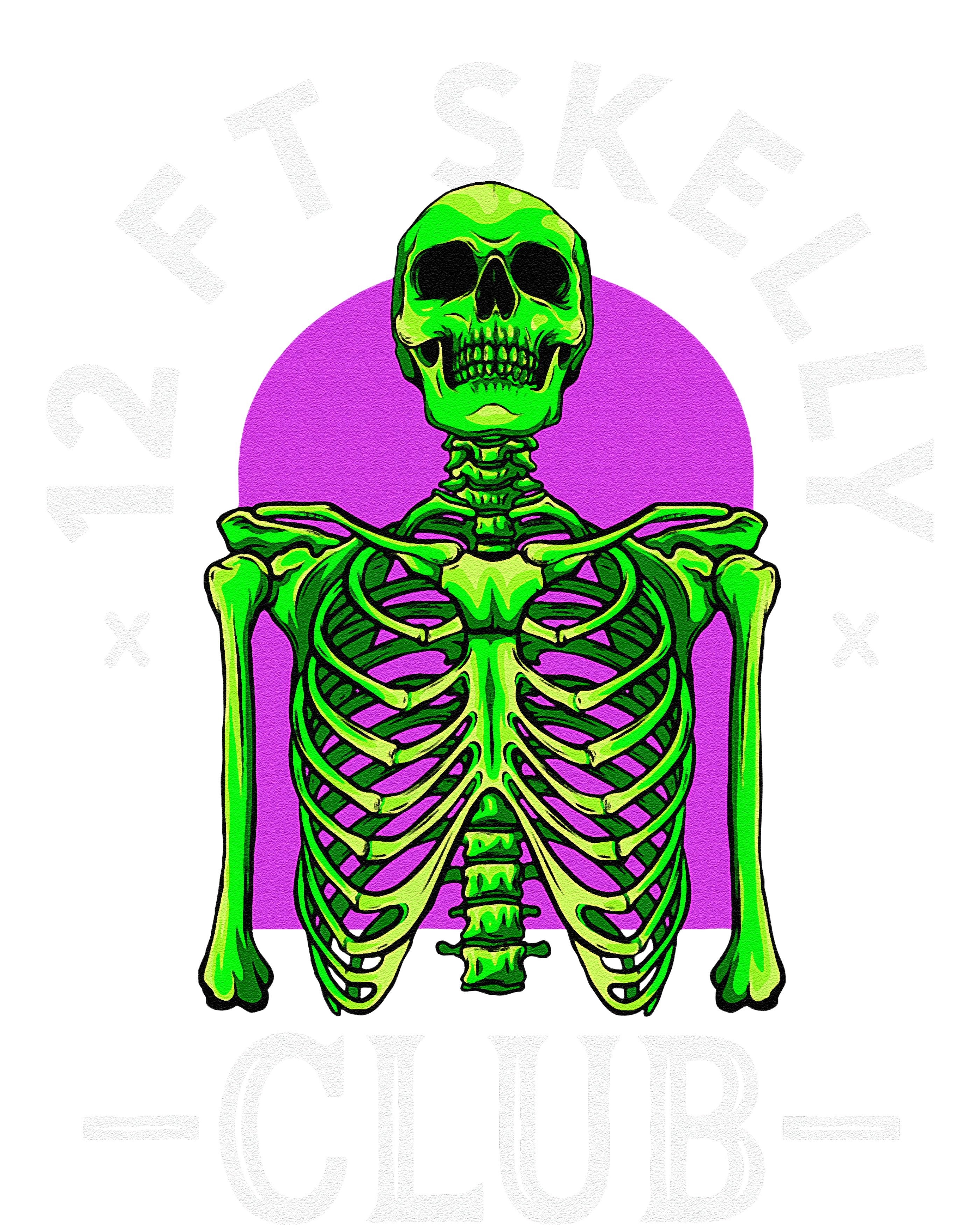 12ft Skelly Club Halloween 12 Foot Skeleton Appreciation Ladies Essential Flowy Tank