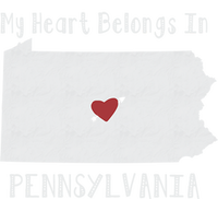 My Heart Belongs In Pennsylvania Flexfit Unipanel Trucker Cap