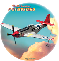 Larry Grossman - P-51 Mustang Plane Women's T-Shirt