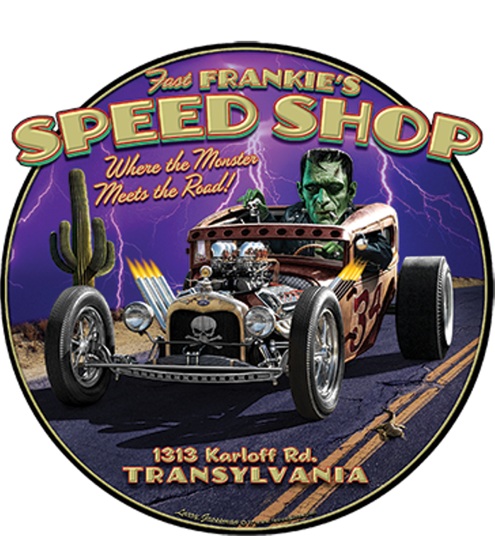 Frankie's Speed Shop Larry Grossman T-Shirt