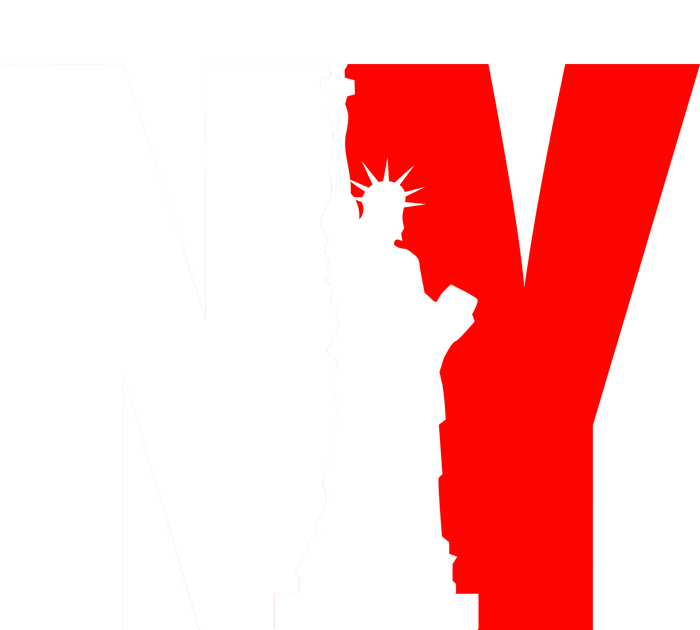 NY - New York Statue Of Liberty Die Cut Kids Long Sleeve Shirt