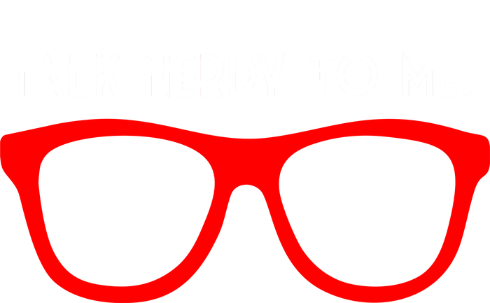 Talk Nerdy To Me Full-Length Apron With Pockets