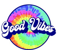 70s Retro Groovy Hippie Good Vibes Canvas