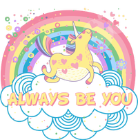 Always Be You Unicorn Rainbow Kids Hoodie