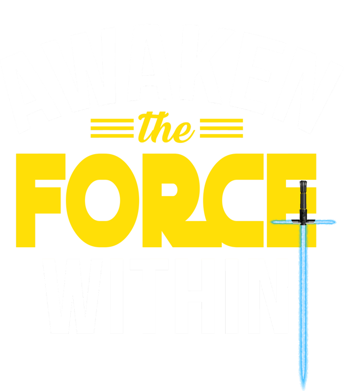 Awaken The Force Within Christian Long Sleeve Pajama Set