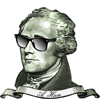 Alexander Hamilton A. Ham Sunglasses USA Long Sleeve Shirt