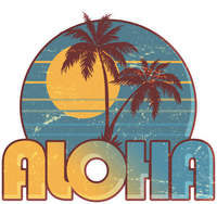 Vintage Retro Aloha  Valucap Bio-Washed Visor