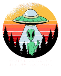 Alien Peace Humans Flexfit Unipanel Trucker Cap