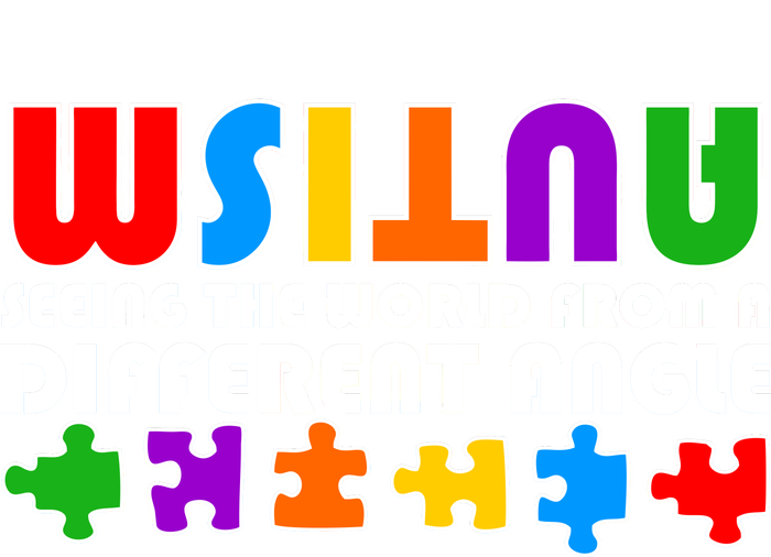 Colorful - Autism Awareness - Seeing The World From A Different Angle Mousepad