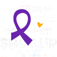 Alzheimer's Hope Love Support Women's V-Neck T-Shirt