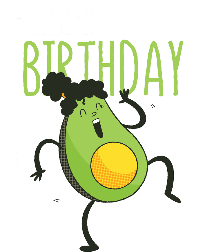 Avocado Happy Birthday T-Shirt