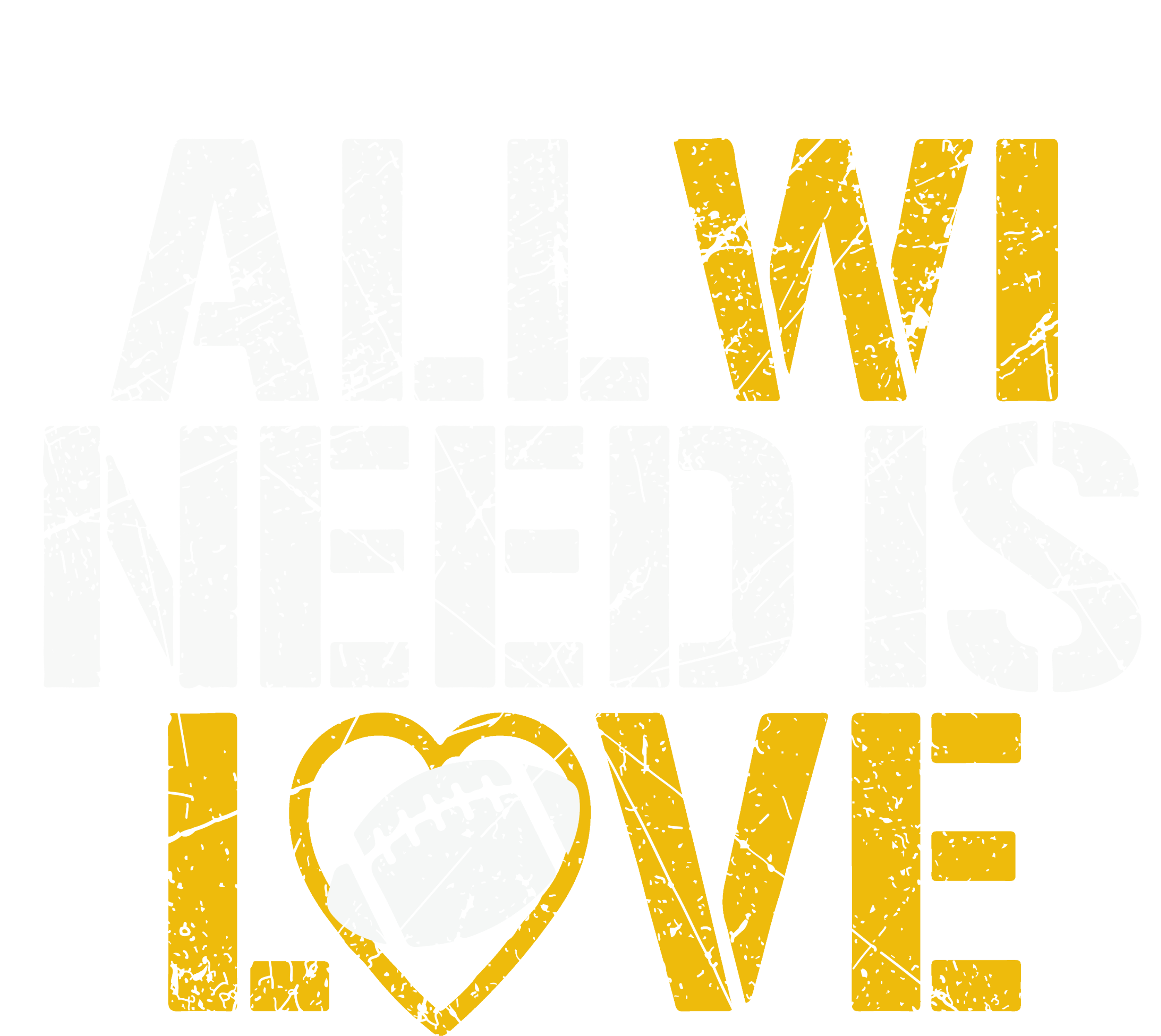 All WI Need Is Love Green Bay T-Shirt