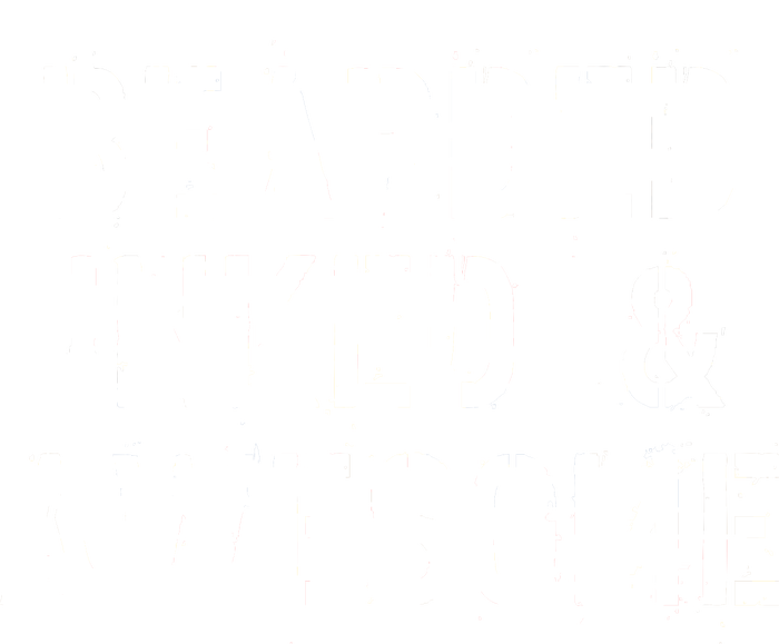 Bearded Inked & Awesome Beard Tattoo Logo Tall Sweatshirt