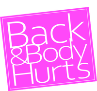 Back & Body Hurts Pink Logo T-Shirt