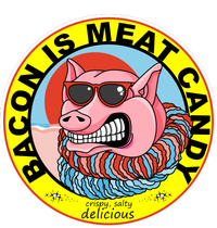 Bacon Is Meat Candy Pig Funny Doggie Tank