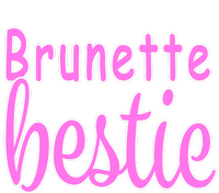 Brunette Bestie Sweatshirt Cinch Pack Bag