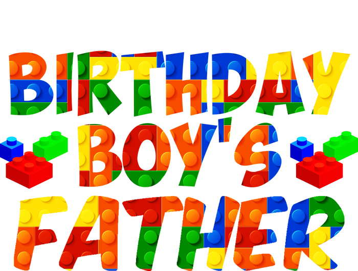 Birthday Boys Father Striped Beanie with Solid Band