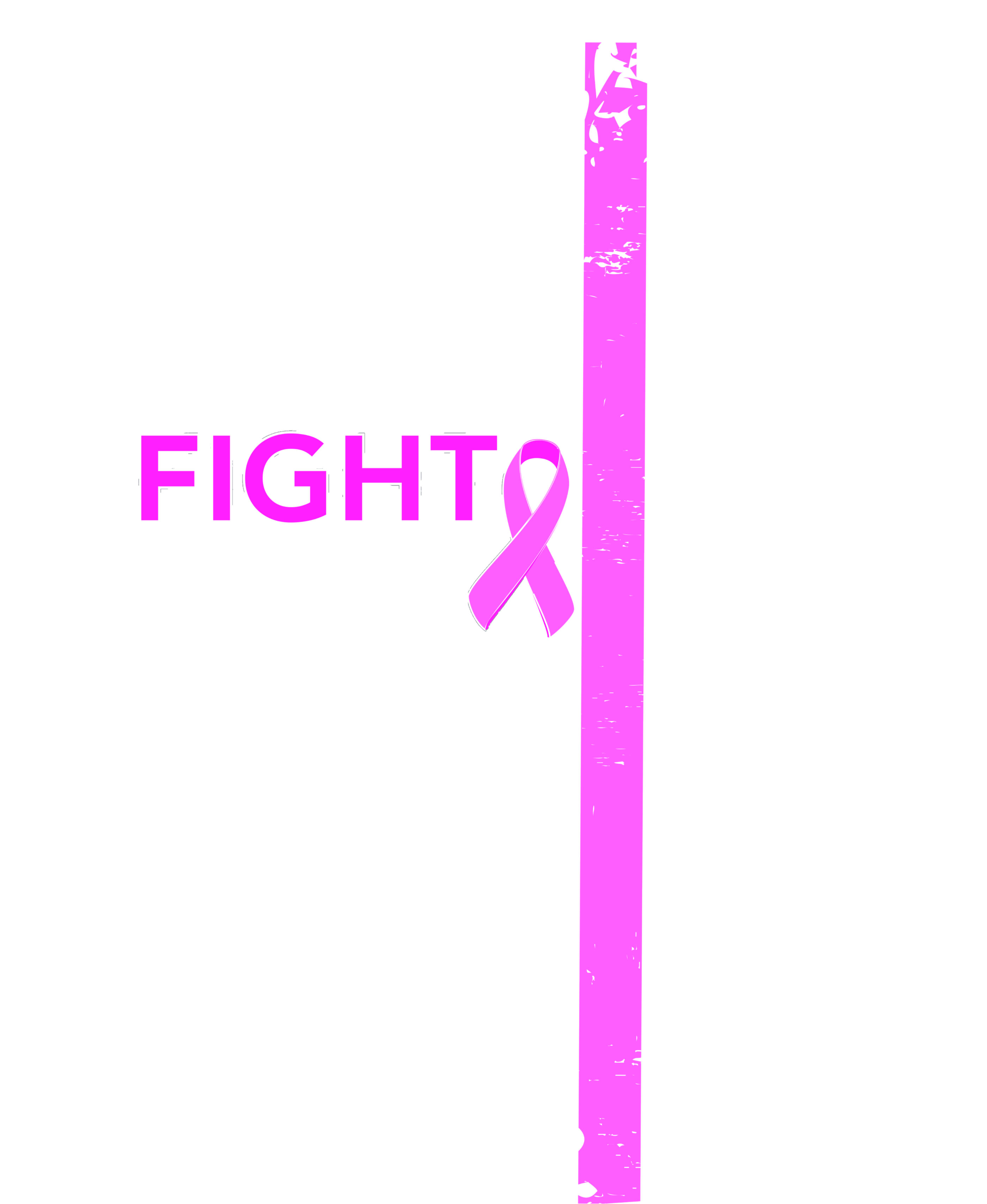 Breast Cancer Fight Ribbon Flag Womens Funnel Neck Pullover Hood