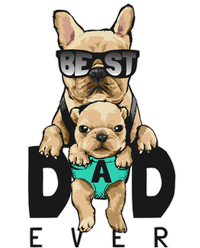 Best Dad Ever Cute Funny Dog Pug Dad Baby Bodysuit