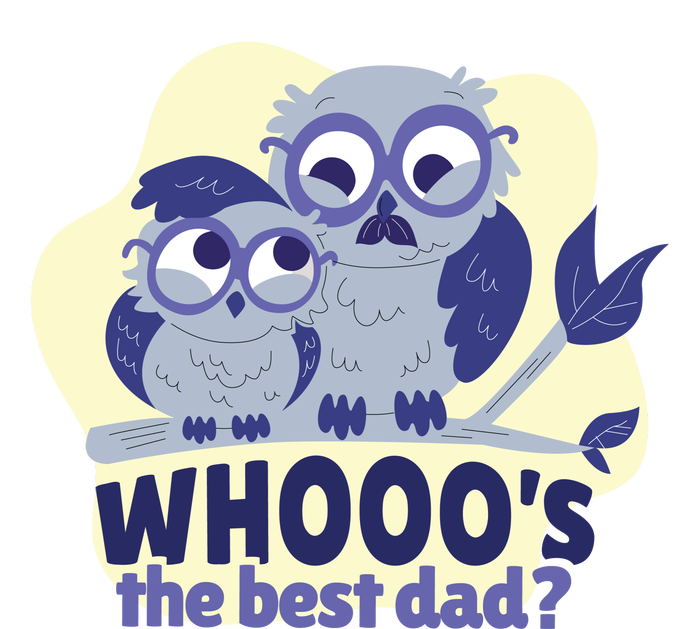 Best Dad Owl Tall Hoodie