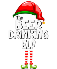 The Beer Drinking Elf Family Matching Christmas Women's Flannel Pajama Set