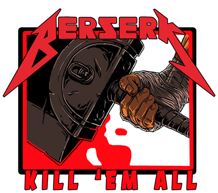 Berserk Kill Em All Kids Hoodie