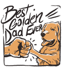 Best Golden Dad Ever Tie-Dye T-Shirt