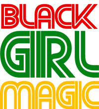 Black Girl Magic Colorful Imprint Poster