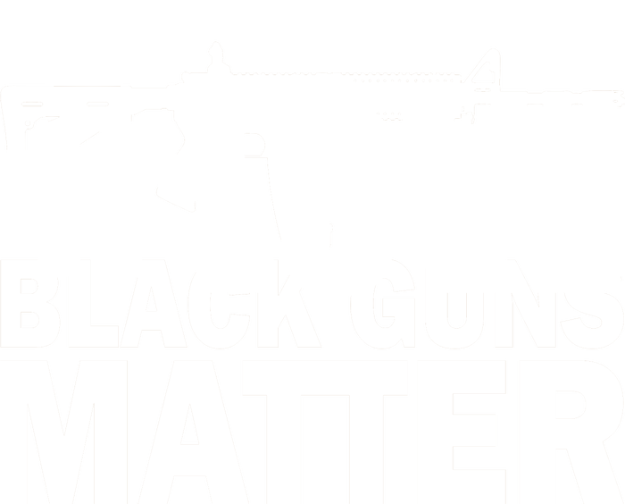 Black Guns Matter AR-15  Womens Funnel Neck Pullover Hood