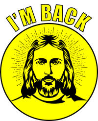 Jesus I'm Back Risen Easter Tie-Dye T-Shirt