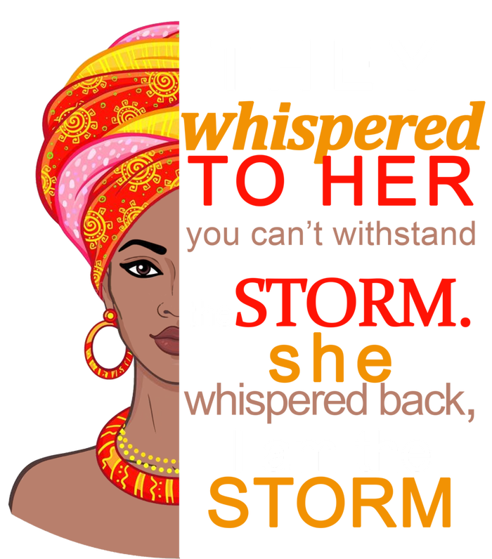 Black History I Am The Storm  Kids Sweatshirt