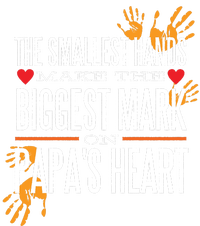 Biggest Mark Papa's Heart  Women's Tri-Blend 3/4-Sleeve Raglan Shirt