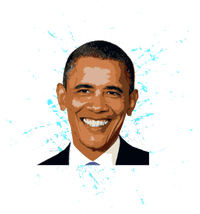 Barack Obama Is My Home boy Softstyle Adult Sport Polo