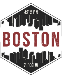 Boston Skyline Toddler Long Sleeve Shirt