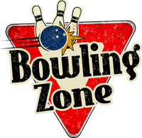 Bowling Zone Vintage Canvas