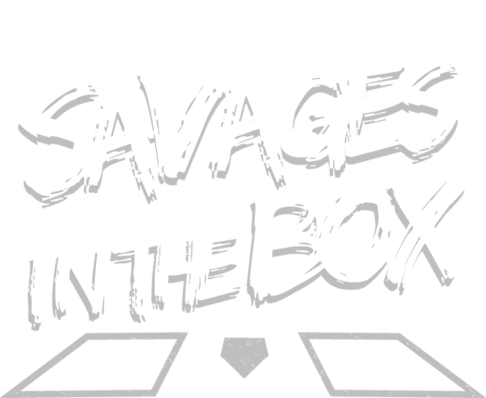 Savages in The Box New York baseball Cropped Pullover Crew