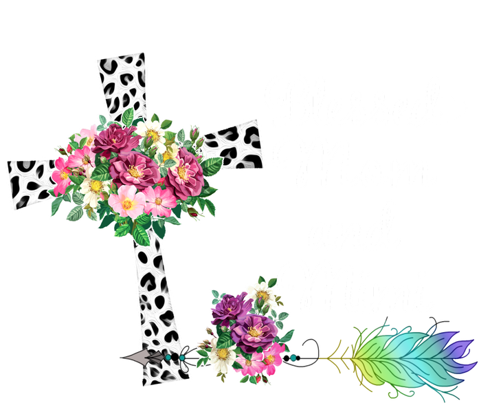 Blessed To Be Called Mom And Mimi Women's V-Neck T-Shirt