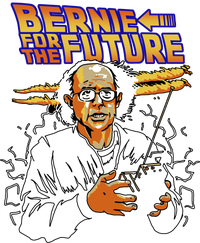 Bernie For The Future Ladies Long Sleeve Shirt