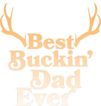 Funny Best Buckin Dad Ever Yupoong Adult 5-Panel Trucker Hat