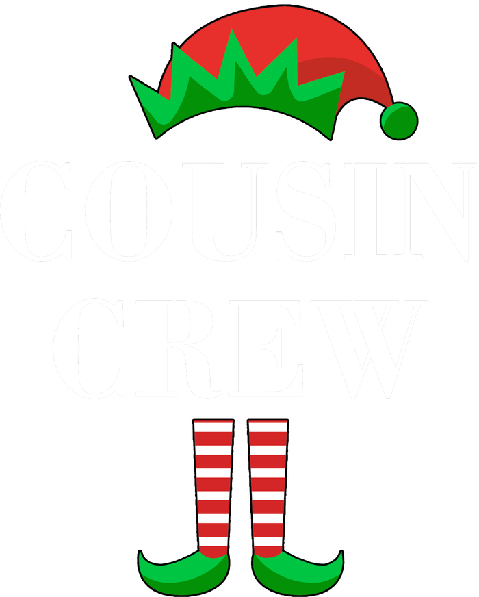 Cousin Crew Elf Family Matching Christmas Long Sleeve Pajama Set