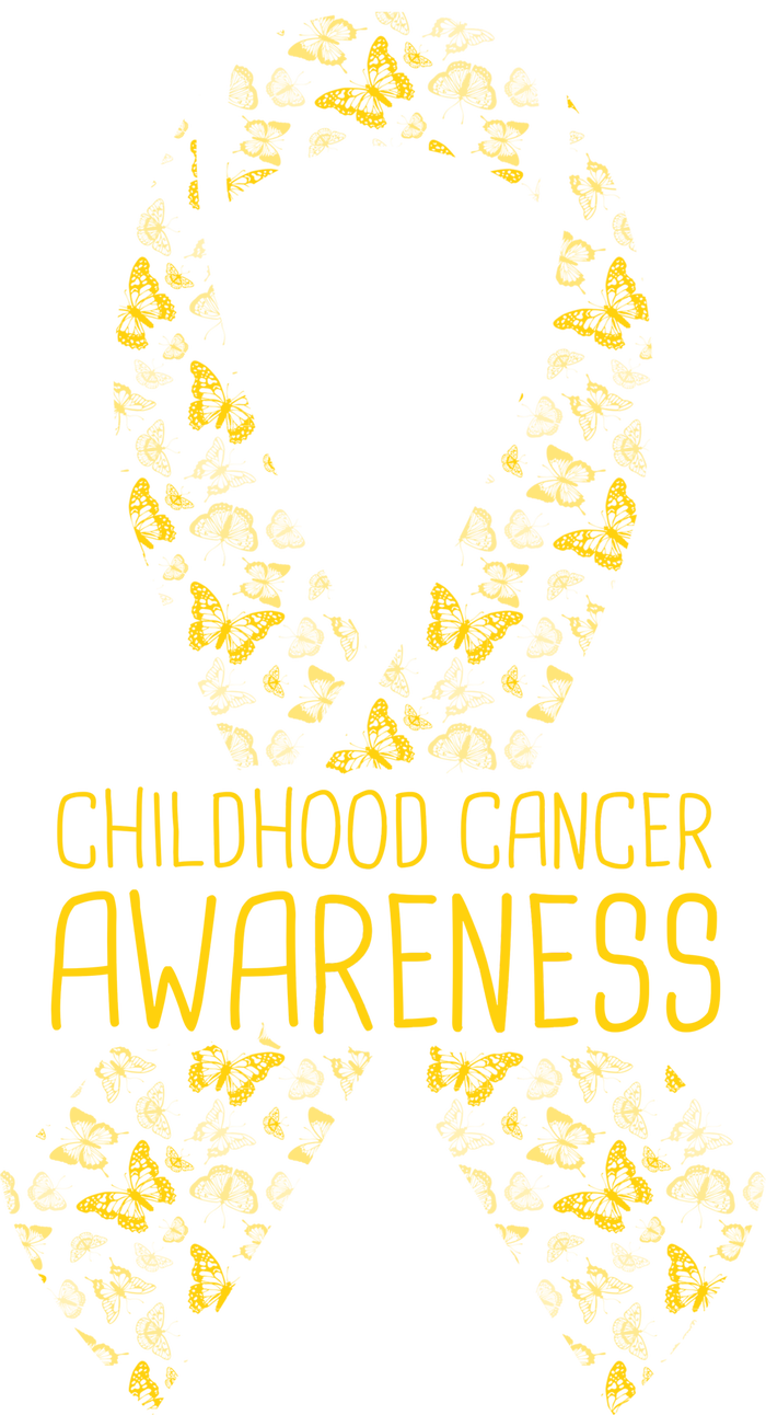 Childhood Cancer Awareness Womens Cotton Relaxed Long Sleeve T-Shirt