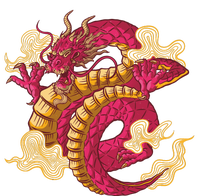 Chinese Dragon Creature Premium T-Shirt