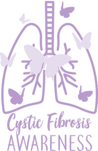 Cystic Fibrosis Awareness Butterflies T-Shirt